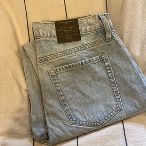 Banana Republic curvy straight jeans